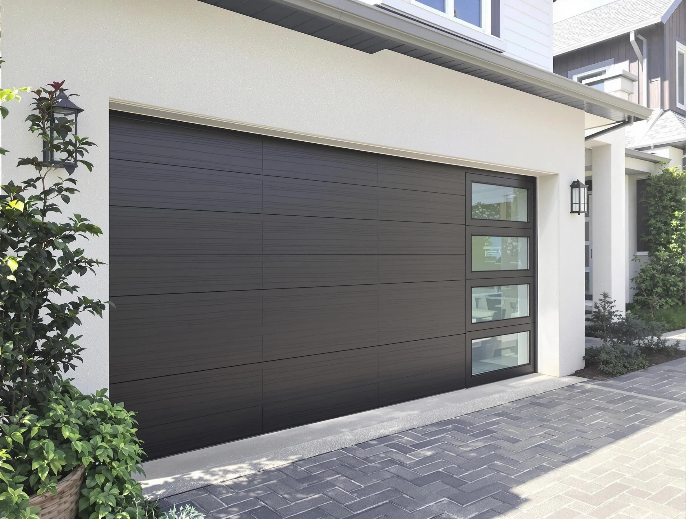 Custom garage door installation by Powder Springs Garage Door Repair in Powder Springs