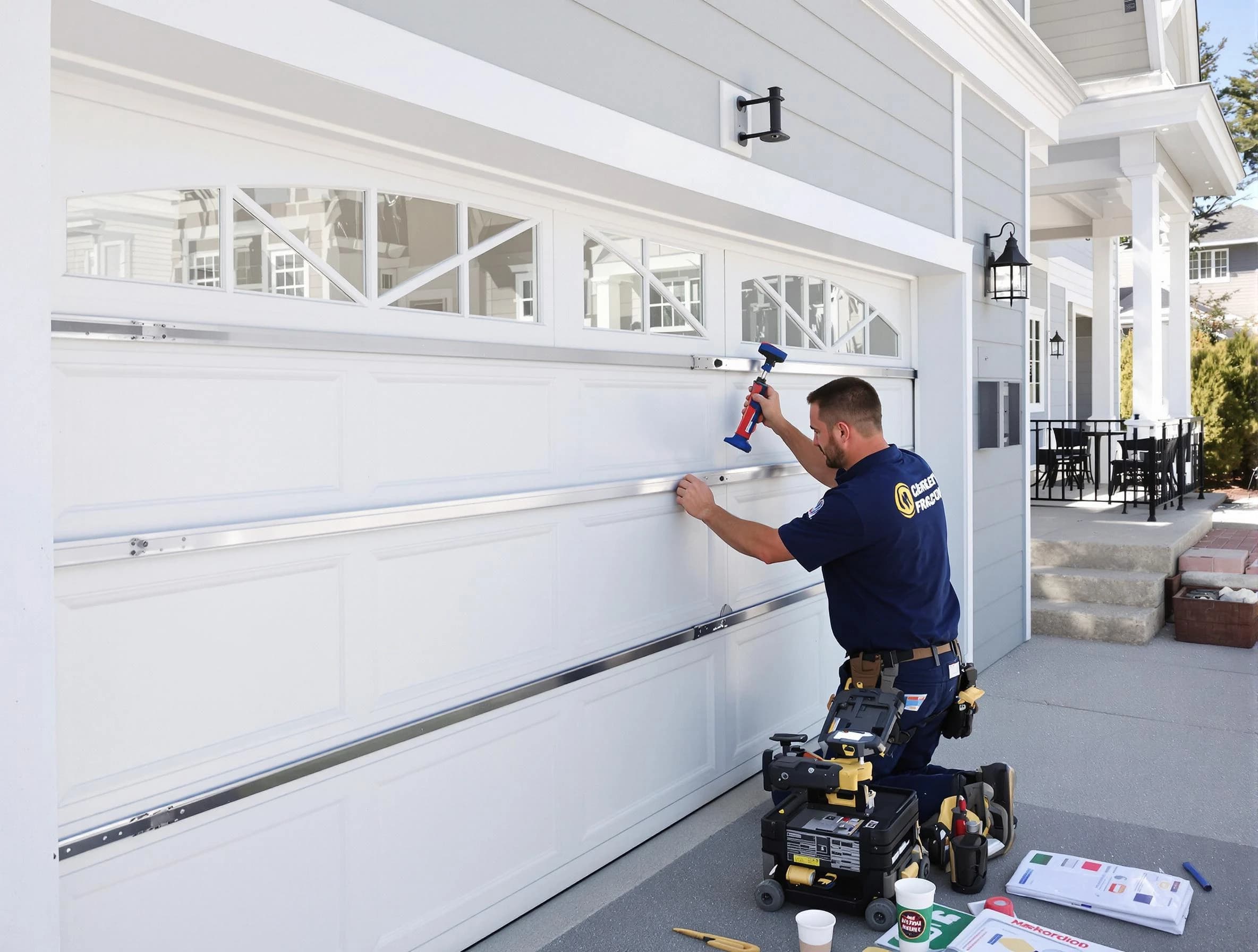 Professional garage door installation by Powder Springs Garage Door Repair in Powder Springs