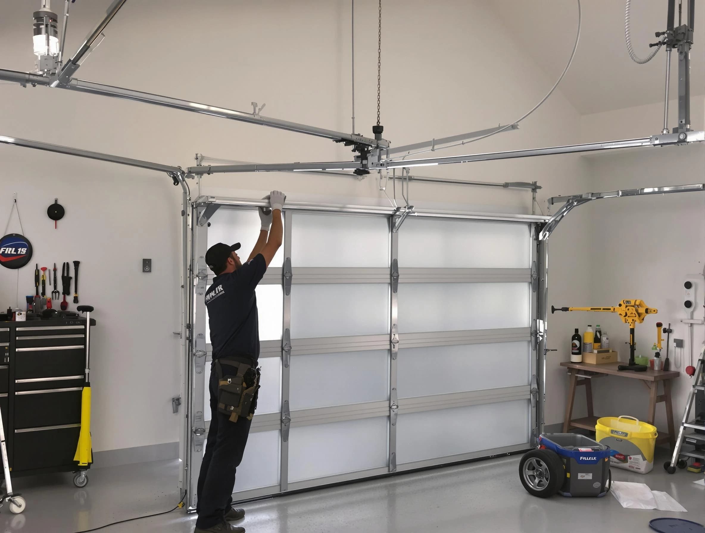 Powder Springs Garage Door Repair certified team performing precision garage door installation in Powder Springs